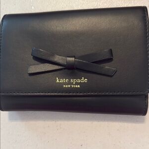 Kate Spade Black Leather Wallet